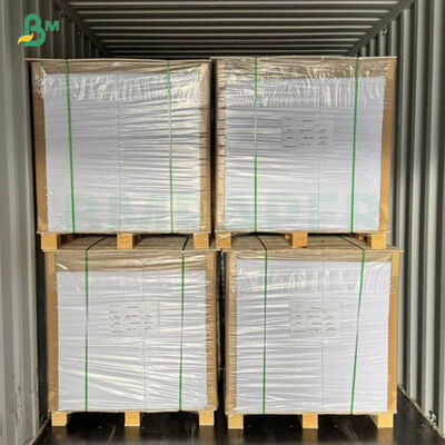 Papel Branco Biodegradável de 65gsm 70gsm com Resistência à Umidade para Rótulos de Cerveja