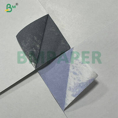 Papel para impressão digital de cartas de jogo 300gsm, frente e verso, revestido com brilho, núcleo preto/azul