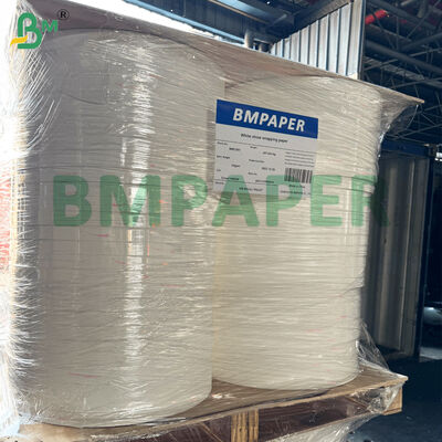 Rolos cortados Papel Kraft Branco para Embalagem de Palha Rolo de 35 mm