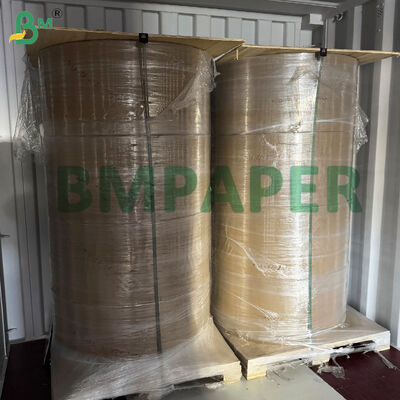 Papel de pergaminho não pegajoso tratado com silicone de café para embalagem de bolinhos de bolo