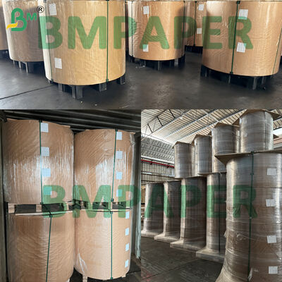 Papel de pergaminho não pegajoso tratado com silicone de café para embalagem de bolinhos de bolo