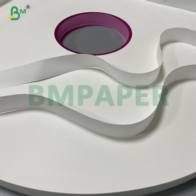 24 gm 28 gm Papel embalado de palha branca lisa para embalagem individual de palha