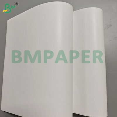 Folhas de Papel Adesivo C1S Brilhante em Um Lado 70gsm para Fabricação de Etiquetas