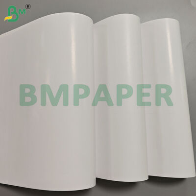Folhas de Papel Adesivo C1S Brilhante em Um Lado 70gsm para Fabricação de Etiquetas