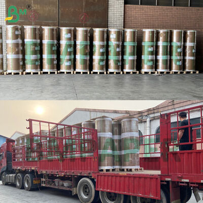 Rolo de Papel Térmico Direto à Prova de Intempéries para Etiquetas Papel Térmico de Grau Congelador com Revestimento Superior