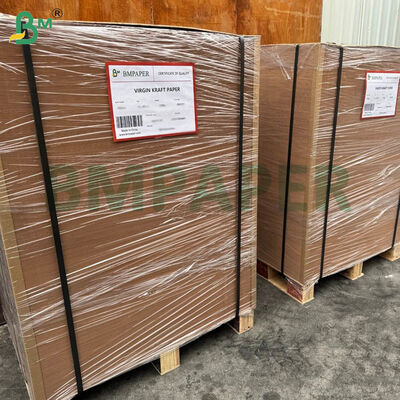 Papel Kraft Virgem 80gsm Para Produção de Sacolas 73cm X 89cm