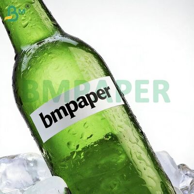 Papel de Etiqueta de Resistência Úmida de 80g 90g para Impressão de Embalagens de Rótulos de Bebidas