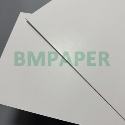 Cartão de Marfim Branco Revestido Brilhante Dupla Face de 1mm 2mm de Espessura 27,6 X 39,4in