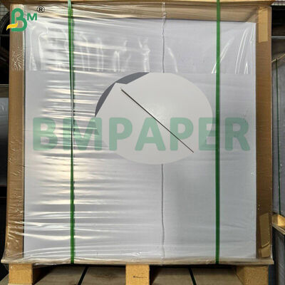 Cartão de Marfim Branco Revestido Brilhante Dupla Face de 1mm 2mm de Espessura 27,6 X 39,4in