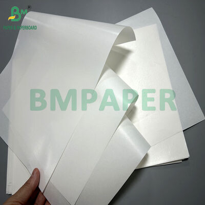 Papel Kraft 40 gm + 20 PE Branco MG para embalagem de açúcar largura 300 mm