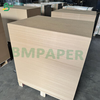 Papel Kraft Não Alvejado de Alta Resistência 50lb Papel Kraft para Sacos de Cimento Altamente Extensível