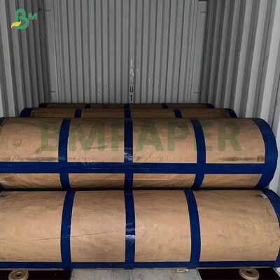 50gsm Papel Intercalado Branco Boa Flexibilidade 2450mm Em Rolo