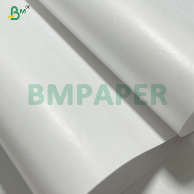 Papel de etiqueta revestido brilhante C1S de 70gsm 80gsm com boa imprimibilidade em rolo