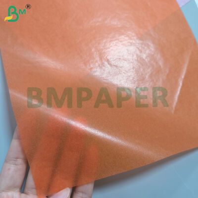 Papel de embrulho de alimentos de cores transparentes 23gm para forro de bolo de queijo