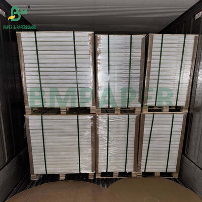 250 gm 270 gm C1S Papel de embalagem em bolhas brancas para venda a retalho Embalagem 70 x 100 cm
