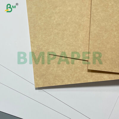 100% Polpa de Madeira Virgem 280gsm 300gsm Cartão Kraft Branco Revestido para Embalagens de Alimentos