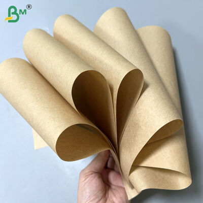 Papel à prova de gordura de cor marrom para margarina 1000 mm 1100 mm
