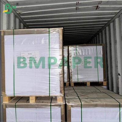 Cartão de alimentação WTKB Cartão Kraft revestido de branco de um lado para embalagem direta de alimentos
