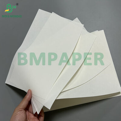 papel de embalagem branco sem revestimento de 150gsm 180gsm para sacos de compras 90cm carretel 100cm