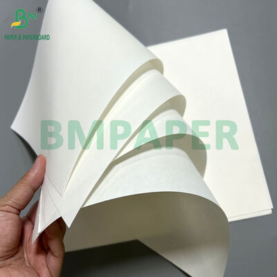 papel de embalagem branco sem revestimento de 150gsm 180gsm para sacos de compras 90cm carretel 100cm