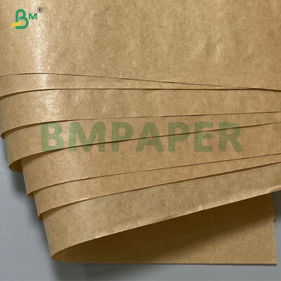 Papel de revestimento de madeira virgem de 30 a 80 g Mg Kraft para embalagens exteriores