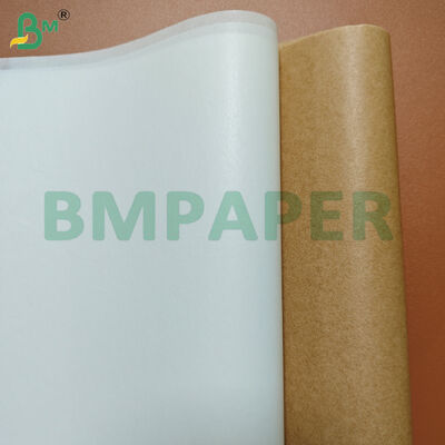 42 gm Rolos de papel revestido de silicone de dois lados Largura 1200 mm