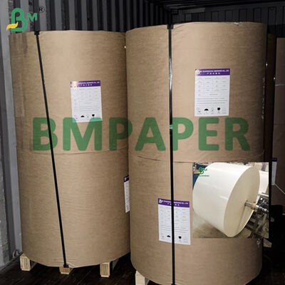 papel Cupstock branco Rolls 150-320gsm de produto comestível de 865mm 940mm + revestimento do PE