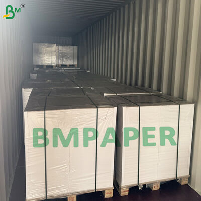 Alto brilho Branco Brilhante Gloss Label Top Paper Material 80gr