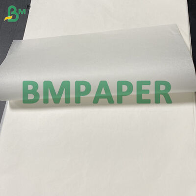 35gsm 40gsm produto comestível branqueado branco verdadeiro papel à prova de graxa rolos enormes 365mm 295mm, KIT 3–5 resistência a óleo