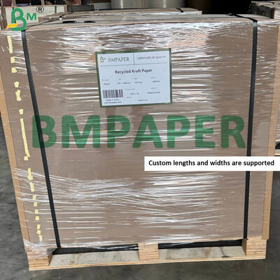 300gm Folhas de papel kraft castanho reciclado para separação de paletes Tamanhos personalizados