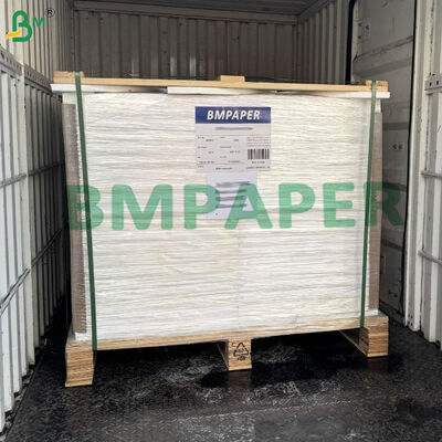 1200 gm Cartão de cobertura revestido de duas faces Branco brilhante