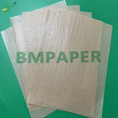 Papel de cozinha de silicone não tóxico não branqueado 40gm 60gm Folhas de pergaminho à prova de gordura para biscoitos, pão