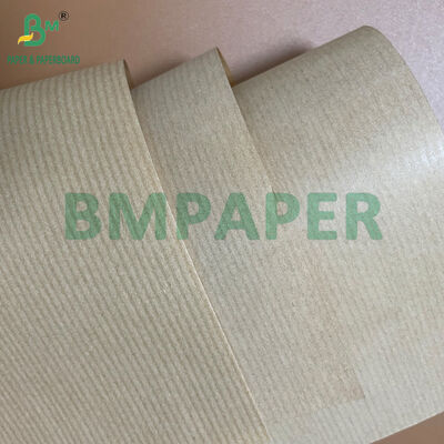Alta Durabilidade 40GSM 60GSM Papel Kraft Natural Castanho Máquina Glaçado