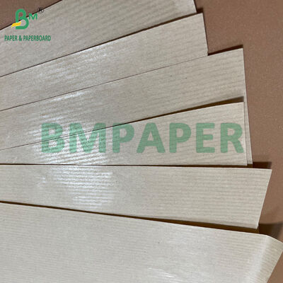 Alta Durabilidade 40GSM 60GSM Papel Kraft Natural Castanho Máquina Glaçado