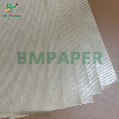 Alta Durabilidade 40GSM 60GSM Papel Kraft Natural Castanho Máquina Glaçado