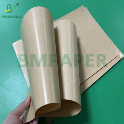 Papel Kraft marrom poliestratificado para embalagem de talheres, de grau alimentício 40+9 800 mm 900 mm