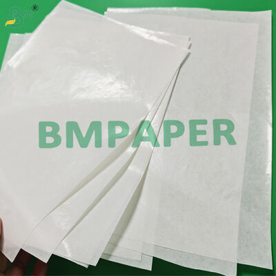 40 g + 9 g de papel de embalagem de talheres branco-marrom poli revestido 120 mm 160 mm Food Safe