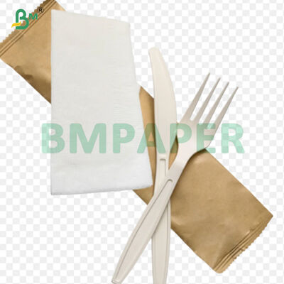 Papel de revestimento de talheres com base em polipropileno 40 gm + 9 gm PE