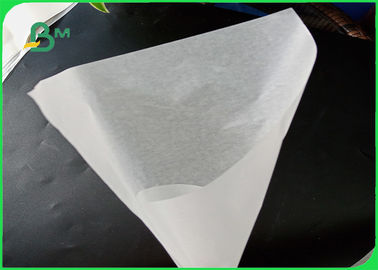 Papel à prova de gordura de qualidade alimentar Papel de alta brancura para assar ou hambúrguer e sanduíche