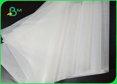 Papel à prova de gordura de qualidade alimentar Papel de alta brancura para assar ou hambúrguer e sanduíche