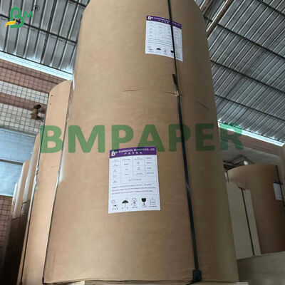 o PE 300gsm + 15g revestiu o papel de embalagem de Brown para a prova de óleo 85cm da bandeja do alimento da rua