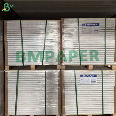 300 gm + 15 PE Papel de rua à prova de gordura para fabricação de bandeja de alimentos 594 x 841 mm