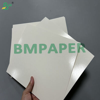 300 gm + 15 PE Papel de rua à prova de gordura para fabricação de bandeja de alimentos 594 x 841 mm
