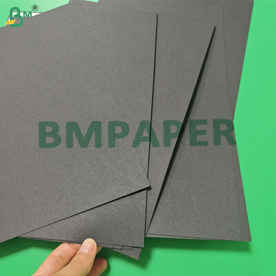250gm 300gm Papel de cartão preto para embalagem de jóias Excelente capacidade de impressão