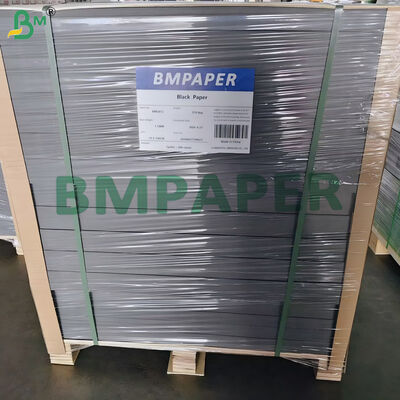 250gm 300gm Papel de cartão preto para embalagem de jóias Excelente capacidade de impressão