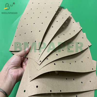 Papel perfurado marrom de 60gsm 70gsm 1,65m 1,8m de largura para vestuário por rolo de 25kg