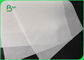 papel de papel glassine branco da natureza de 24GSM 28GSM, papel de envolvimento revestido bilateral do papel glassine