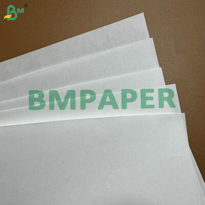 Papel Kraft branco 50 gm 60 gm selável termicamente com revestimento PE para embalagens e sacos de alimentos