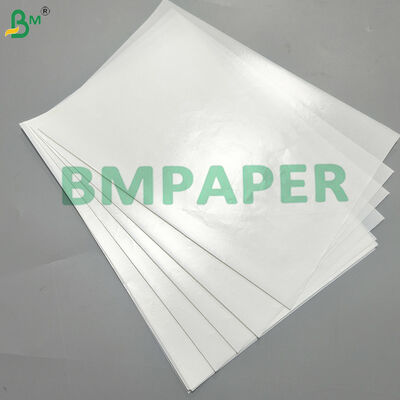 Papel Couché Branco 43 - 45gsm Para Tampas de Iogurte Revestido de Um Lado
