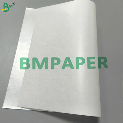 Papel revestido para tampa de iogurte seguro para alimentos 43 / 45gsm Kraft branqueado anti-rachadura